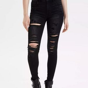 American Eagle hi-rise jeggings